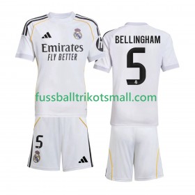 Fußballtrikots Real Madrid Jude Bellingham 5 Kinder 2025-2026 Kurzarm Heimtrikotsatz kaufen